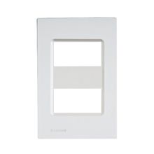 Placa 4X2 Sem Suporte Postos Afastados Delta Mondo Soprano Branco
