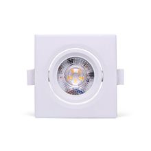 Spot LED Embutir Quadrado Alltop Mr16 38° Taschibra 6500K