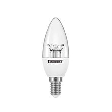 Lampada LED Vela Clara E14 Tcl 25 Taschibra 2700K