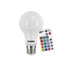 Lâmpada LED Bulbo Taschibra Rgb Ir com Controle