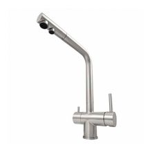 Torneira Misturador Cozinha Inox Monde Filter Plus Tramontina com Saída Água Filtrada e Filtro