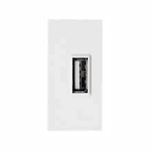 Módulo Tomada Usb Bivolt 2,1A Delta Mondo Soprano Branco