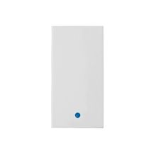 Módulo Interruptor Delta Mondo Soprano Paralelo Com Luz 16A 250V Branco