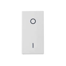 Módulo Interruptor Delta Mondo Soprano Bipolar Simples 16A 250V Branco