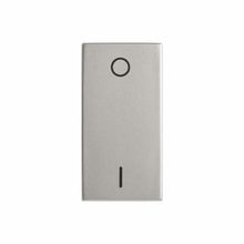 Módulo Interruptor Delta Mondo Soprano Bipolar Simples 16A 250V Alumínio
