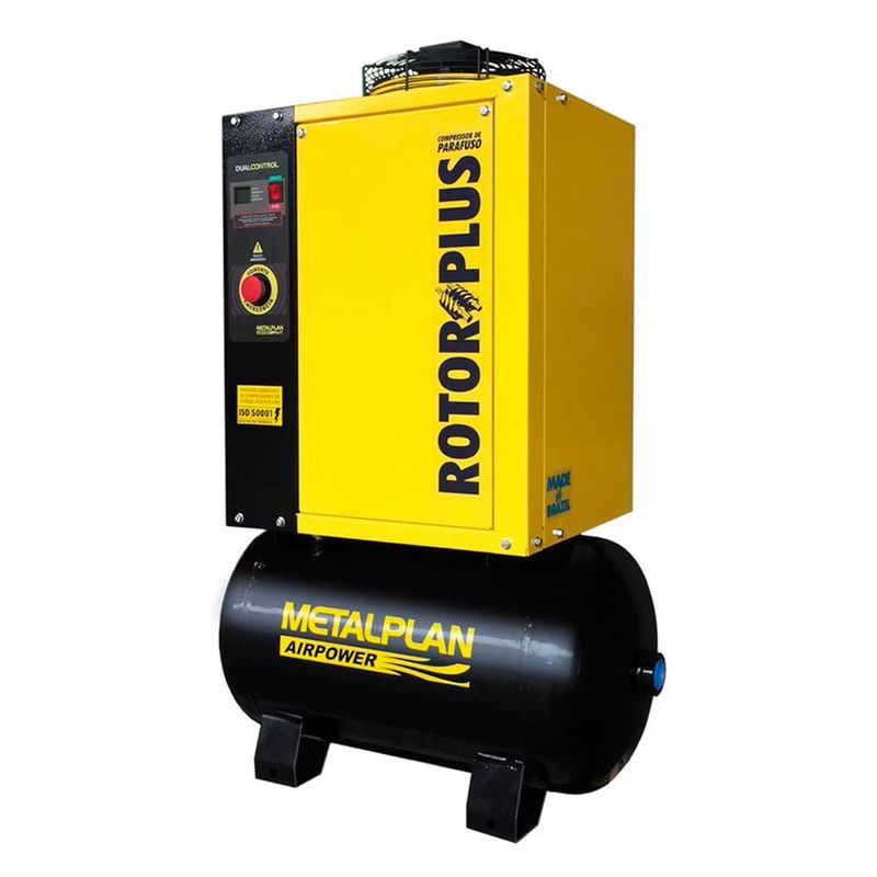 compressor-de-parafuso-metalplan-4hp-rotor-plus-r4-mono