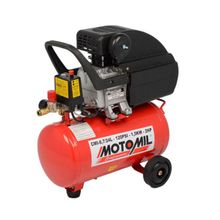 Compressor de Ar Motomil CMI 8,7/24BR 8,7pcm / 120psi 2cv 24 litros