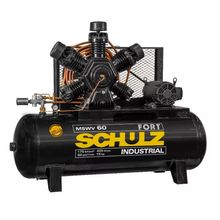 Compressor de Ar 60pcm/175psi Schulz MSWV 60FO/425L 15cv 425 litros Trifásico