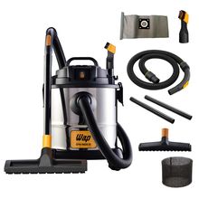 Aspirador WAP GTW Inox 20L 1600W Sólidos/Líquidos