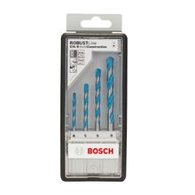 Jogo de 4 Brocas CYL-9 MultiConstruction Bosch 4-5-6-8mm