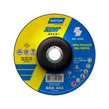 Disco De Desbaste Norton 4.1/2" X 4,0 X 7/8" Bda 443