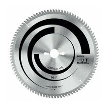 Disco de Serra Circular 10" Bosch 2 608 642 201 80 Dentes Multimaterial
