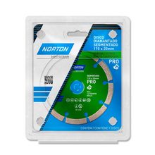 Disco Diamantado 110 X 22,23mm Norton PRO Segmentado