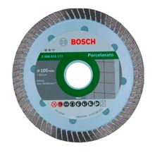 Disco Diamantado 105mm Bosch turbo 2 608 615 177 1,00mm para porcelanato