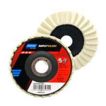 Disco de Feltro 4.1/2" Norton Rapid Polish