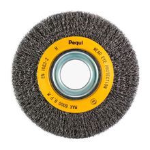 Escova Circular Ondulada Pequi 6" X 3/4" Aço Inox 0,30mm