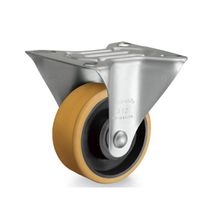 Rodízio Fixo Poliuretano Rod Car FLR 312 UFN