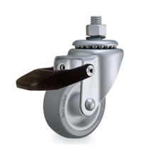 Rodízio Giratório borracha Rod Car GRRO 210 BP com freio