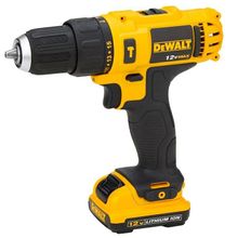 Furadeira de Impacto e Parafusadeira 3/8" Dewalt DCD716D2-BR 12V MAX* Íon de Lítio