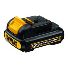 Bateria de Íons de Lítio 1,3 Ah Dewalt DCB120-B2 12V