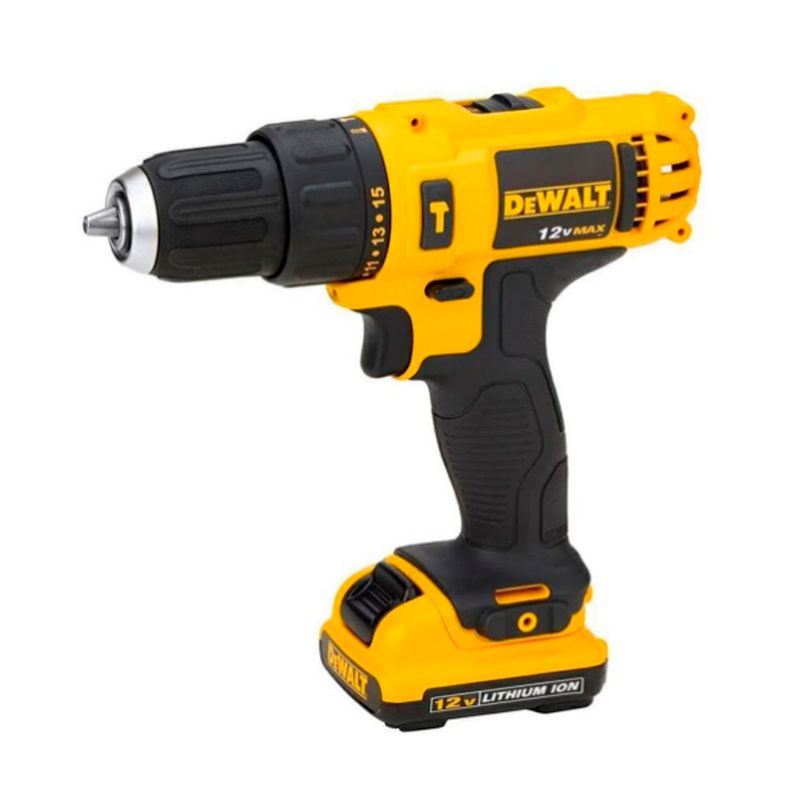 Kit-Furadeira-Parafusadeira-Dewalt---Chave-de-Impacto-DCK202C2T-2-Baterias-Carregador-Maleta_furad-paraf