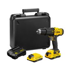 Furadeira de Impacto e Parafusadeira 1/2" Stanley 20V 1,3Ah SCD711C2K
