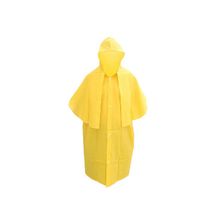 Capa de chuva Brascamp manga morcego amarela 1,40 metros
