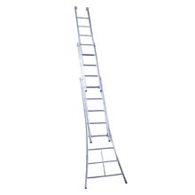 Escada Alumínio Girafa 3 X 8 Degraus Alulev 3L 108
