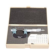 Micrômetro Externo Mitutoyo 126-125 Para Roscas 0-25Mm (0,01Mm)
