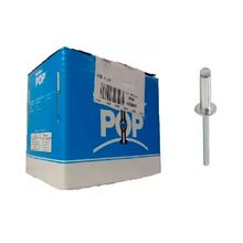 Rebite 4,80mm x 25,40mm Pop Refal caixa 500 peças alumínio/aço
