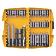 Jogo de Pontas para Parafusadeira Dewalt DW2163 com 37 peças e Estojo