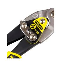 Tesoura modelo aviação Stanley 14-563 reta 10"