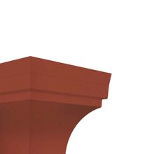 Canto Rodaforro PVC Externo Plasbil Mogno