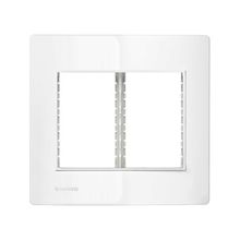 Placa 4X4 com Suporte 6 Postos Revitá Soprano Branco
