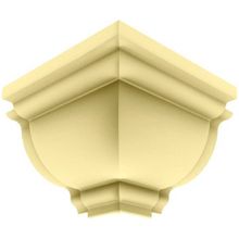 Canto Rodaforro PVC Externo Premium Plasbil Creme