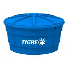 Caixa D'Água Redonda Polietileno com Tampa Tigre
