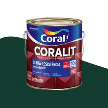 Tinta Esmalte Alto Brilho Coralit Ultra Resistência Coral Verde Colonial