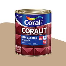 Tinta Esmalte Alto Brilho Coralit Ultra Resistência Coral Camurça