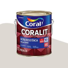 Tinta Esmalte Alto Brilho Coralit Ultra Resistência Coral Branco Gelo