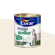 Massa Acrílica Coral Branco