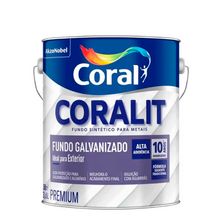 Fundo Galvazinado Coralit Coral Branco