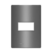 Placa 4X2 com Suporte Revitá Soprano Concreto