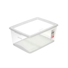 Caixa Organizadora Plástico com Tampa My Closet Ordene Transparente