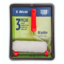 Kit 3 Peças para Pintura Prático Multiuso Atlas At2001