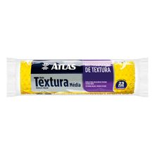 Rolo Textura Média Espuma 23cm sem Garfo Atlas 110/65