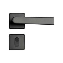 Fechadura Zamac Externa Roseta Quadrada Concept Pado Preto