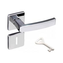 Fechadura Zamac Interna Roseta Quadrada Concept Pado Escovado