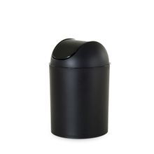 Lixeira 5L com Tampa Basculante Preto Arthi