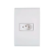 Conjunto Montado 4X2 1 Tomada 2P+T 20A 250V Liz Tramontina Branco