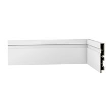 Rodapé R3 Frisado Branco Ecovale
